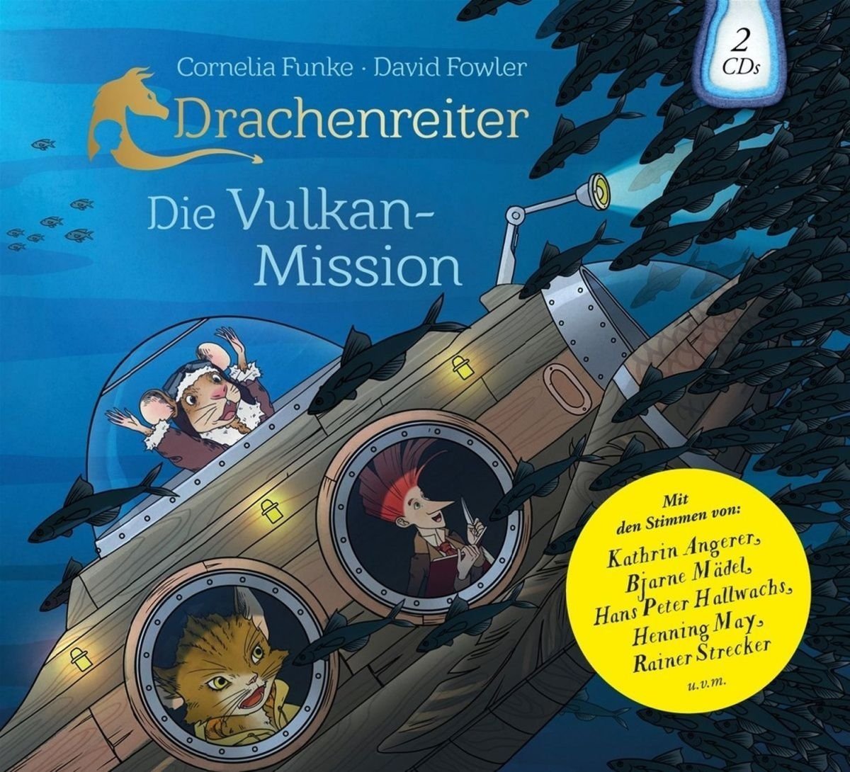 [Rezension] Drachenreiter – Die Vulkan Mission – Hörspiel von Cornelia Funke